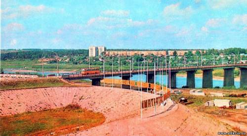 Мост через Оку Алексин