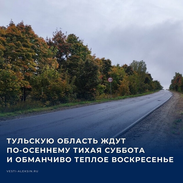 Предстоящие выходные в Тульской области сыграют на контрастах, смешав позднее тепло с осенней пасмурностью. Стартуют