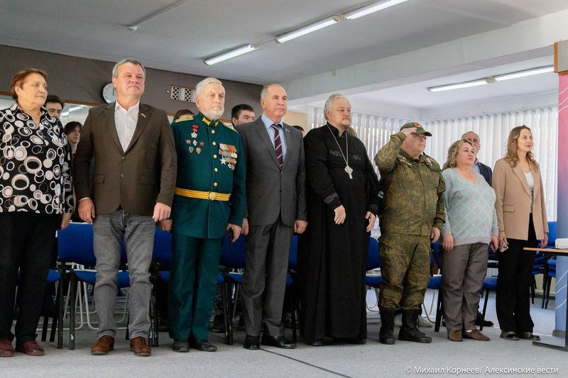 Депутаты областной Думы Юрий Моисеев и Анатолий Симонов в Алексине приняли участие в мероприятии, приуроченном