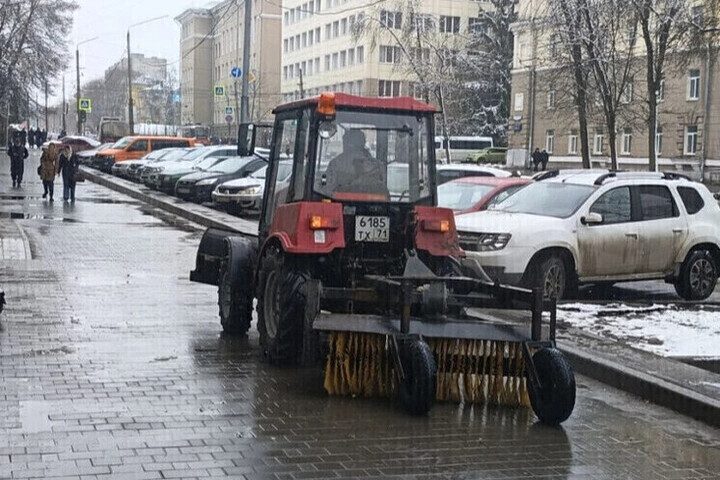На содержание дорог в Тульской области выделили 65 млн рублей